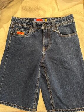 Empyre Dark Blue Denim Kids Shorts